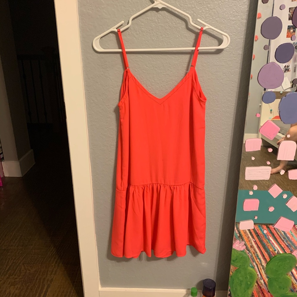 NEW coral dress